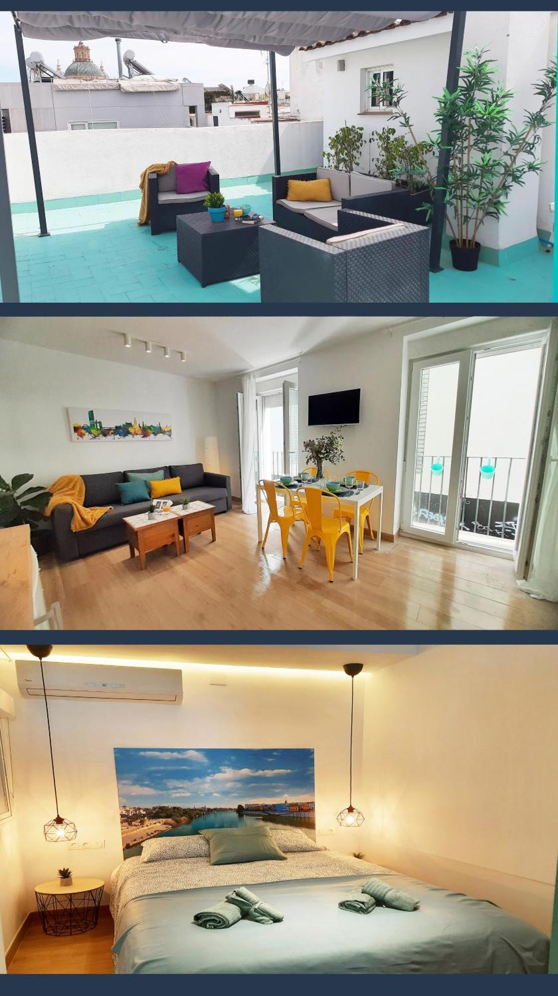 Lovely Center Apartments - Alameda Sunny Terrace Sevilla Exteriér fotografie